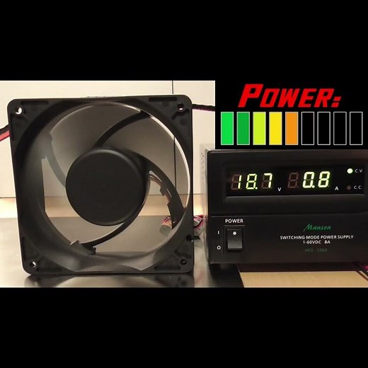 Over the Limit: PC Fan goes through - Overvoltage 11s (sounds like a Turbine)