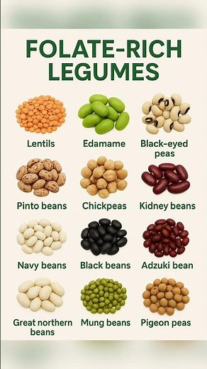 💚 12 Folate Rich Legumes for Energy & Vitality