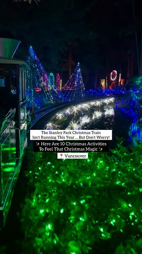 The Stanley Park Christmas Train may be on pause this year, but the holiday magic around Vancouver and the Lower Mainland is still shining bright. ✨ Here are 10 festive experiences that bring all the sparkle, joy, and cozy moments this season: 🎅 Bright Nights (Noel Surrey) – The beloved Stanley Park lights find a new home this year at Noel Surrey, with twinkling displays, family fun, and that same heartwarming spirit. 📅 Nov 28–Dec 28, 2025 (4–10:30pm) 🎻 Vancouver Symphony Orchestra (Orpheum T