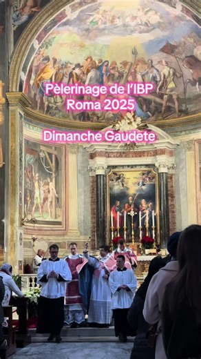 Pèlerinage de l’Institut du Bon Pasteur à Rome 🙏🏼 Jubilé 2025 ❤️ Roma 🇻🇦messatridentina #messetraditionelle #latinmass #missatridentina #ibp #catholictiktok