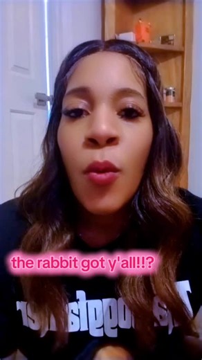 like literally what does that mean the rabbit got shot when I looked it up in the search it just showed me a whole bunch of videos saying the rabbit gotcha but there ain't no definition #amberlove