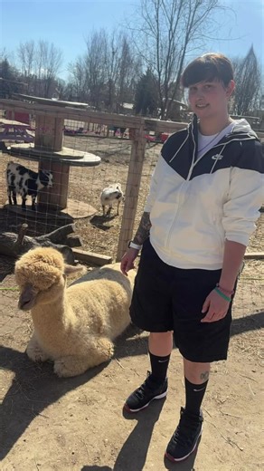 It was a experience🥴 #tiktokviral #viraltiktok #viral #fypppp #fyp #cow #cowcuddles #donkey #babycow #goats #alpha #zoo #nike #cowsoftiktok