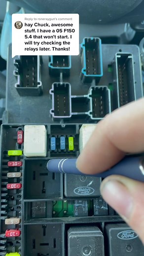 Reply to @roneraygun #electrical #f150 #starter #relay #power #ground #diagnosis #howto #mechanic #autorepair #diy #fuse #techtip #ford #nostart #845
