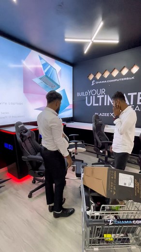 😍 මේ වගෙ වගේ Super Market Computer Store එකක Experience එකක් ගන්න පුලුවන් Chama Computers එකෙන්ම විතරයි www.chamacomputers.lk | Chama Computers