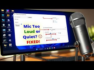 How to Change Microphone Sensitivity in Windows 10/11 (Fix Low or Loud Mic)