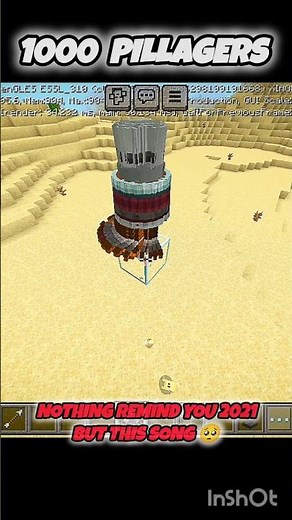 Minecraft 1000 Pillagers ! 🔥