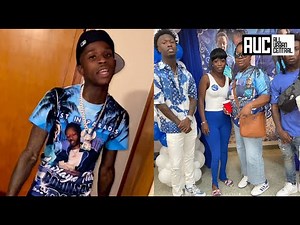 Quando Rondo Pulls Up To Lul Pab Funeral All The NH Crips Pop Out