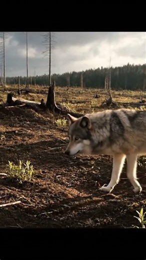 "1 Wolf. 1 Forest. 1 Miracle. 🌲 #shorts"