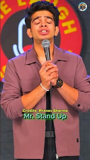 Pranav Sharma funny stand up comedy 😂 || Part - 3 || #shorts #funny #comedy #standup ‪@sharma.pranav‬