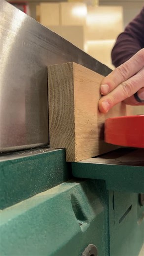 David Hoffman on Instagram: "Rabbet joint on the jointer — nothing fancy, just clean cuts and solid joinery. A small notch that makes a huge difference in how your build fits. #carpentry"