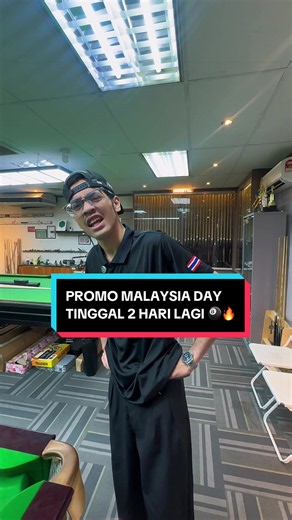 Bila tak ada nekan nekan nak promo , bila ada korang taknak datang ek 🤔 . Promo Malaysia Day 🇲🇾 Masih berjalan guys ❤️ #immortalcuemalaysia #celebritysnookermalaysia #foryourpage #contentonly #malaysiaday