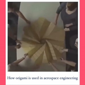 Wow - check out this video, origami meets aerospace engineering! See how space telescope design is influenced by the folding patterns of origami? So cool! ‌ #AquilaMagazine #KidsMag #Learning #Origami #Space #Engineering #Art #Create #Maths | Aquila Children's Magazine