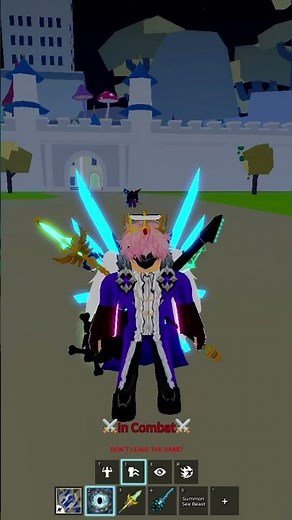 Godhuman and Pole V2 Blox Fruits Combo! #roblox #bloxfruitpvp #bloxfruits