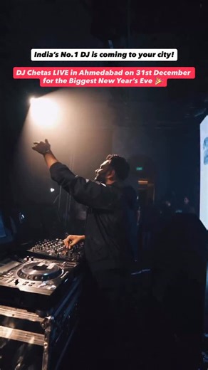 AWA - Amdavad With Amdavadi on Instagram: "🚨 LIMITED PASSES LEFT! 🚨 End 2025 the right way with DJ Chetas LIVE at Ahmedabad’s biggest NYE party 🔥 🎟️ Book your passes NOW on BookMyShow 👀 Don’t watch stories. BE THERE. @ultimate.connect @team.innovation #DJChetas #NYE2025 #AhmedabadEvents ( NewYearParty BookMyShow LiveDJ PartyNight NYECelebration AmdavadEvents)"