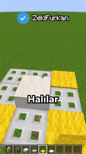 How to make a closed umbrella in Minecraft? ⛏💎