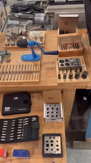 SCRAP RVA on Instagram: "Update- ALL SOLD! New Hobby Alert! We have your jewelry studio setup right here! Tools, dies, stamps, a drill press, grinder, flex shaft, annealing pan, and MORE!"