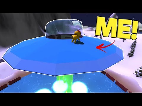 I Tried to Go to Space Using the UFO! - (Wobbly Life Multiplayer Update)