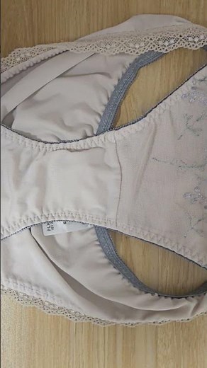ショート版 ショーツの洗い残しチェック動画です🌀#dirtyunderwear #Lingerie #Panties #underwear #下着 #crotch #クロッチ#속옷 #팬티 #란제리