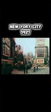 New York 1920's | Colorized