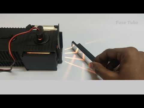 Reflection of light demonstration