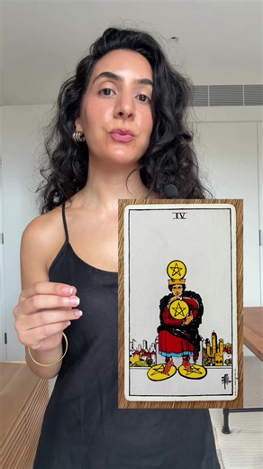 Week ahead collective tarot and energy for Feb 9 - 15. We have the four of pentacles, except it didn’t feel like traditional message for this week. Instead it’s about protecting what you’ve built, and knowing not everyone needs access to everything you’ve built. Yet walking the fine line of that and expanding past your comfort zone. #energyreader #energyreading #tarotreading #collectivetarotreading #tarot