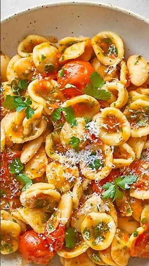 Orecchiette aux haricots cocos ⭐ #Orecchiette #haricots #cocos