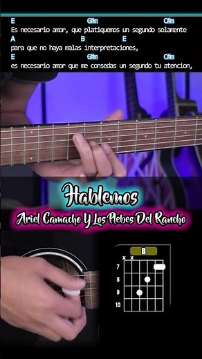 Let's Talk - Ariel Camacho Y Los Plebes Del Rancho - Guitar | Requinto + Chords | TABS