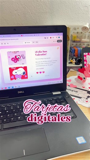 Crea tarjetas digitales bonitas en minutos 💗✨️ Quería enviarles tarjetas lindas y especiales a mis amigas, aunque estuviéramos a distancia, pero no sabía cómo hacerlo🥹 hasta queee.. Descubrí YouWare😍, una herramienta increíble que te permite crear proyectos creativos y personalizados de forma rápida y sencilla. La usé para diseñar tarjetas por san valentín listas para compartir en segundos💕🫂 YouWare: ✨ Fácil de usar ✨ Resultados increíbles Si te gusta crear cosas bonitas y significativas, Y