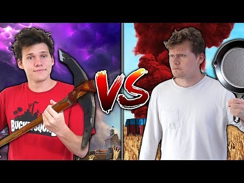 EPIC FORTNITE vs. PUBG KILLS CHALLENGE WITH JESSER!