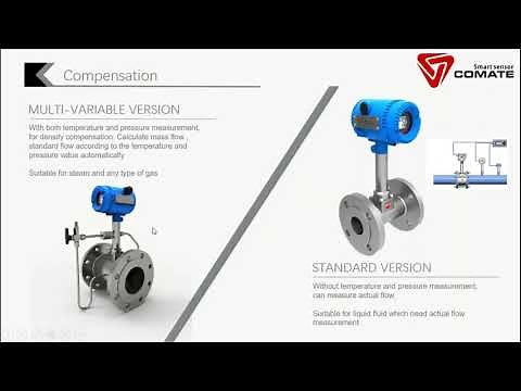 Comte VFM60 Multivariable Vortex Type Flow Meter