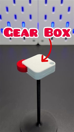 3D Printed Fidget Gear Box Keychain Tutorial