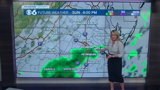 Clocks spring forward tonight; cold brings chance of some scattered showers Sunday