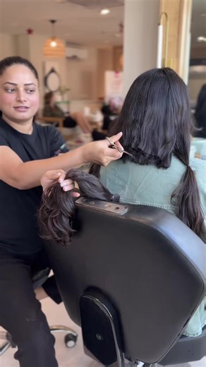 Misbah addy trending hair cut