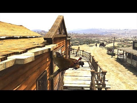 Red Dead Redemption - Drunk Marston - Funny Ragdoll Showcase