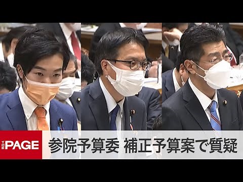 【国会中継】参院予算委 令和3年度補正予算案で質疑（2021年12月17日）