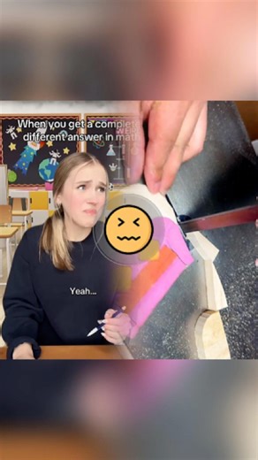 When you get a completely different answer in math #comedy #funny #skit #pov