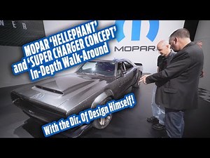 MOPAR's new "HELLEPHANT" - 1000hp crate Hemi and concept Super Charger