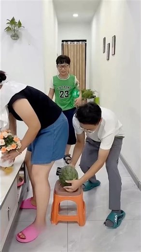 Crazy Watermelon Prank Gone Wrong 😂🍉 | Epic Family Fun & Shocking Reaction!