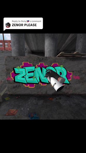 ZENOR Name Request: Kingspray Graffiti Letters Tutorial