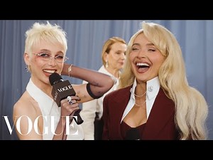 Sabrina Carpenter's Met Gala Health Tips | Met Gala 2025 With Emma Chamberlain | Vogue Vogue