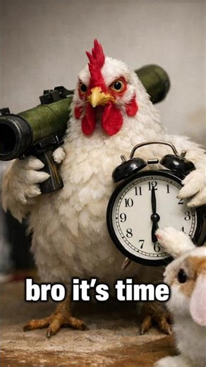 Evil chicken #funny #evilchicken ￼