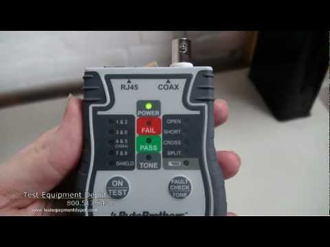 Triplett CTX200 POCKET CAT Pocket RJ45/Coax Tester
