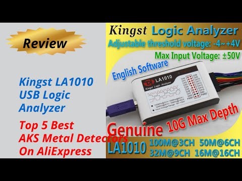 Review Kingst LA1010 USB Logic Analyzer 2024