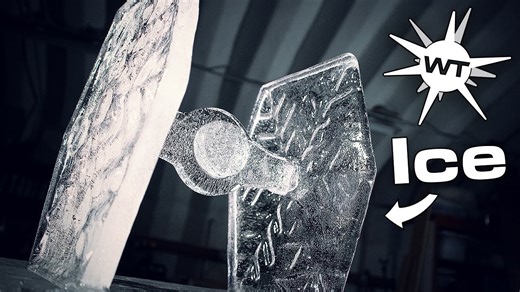 Can you carve ice on a CNC machine?