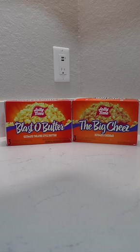 Cheddar Popcorn Recipe with Jolly Time's Blast O Butter
