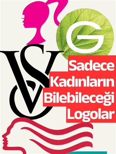 Sadece Kadınlar Bilebileceği Logolar! #challenge #shorts #logolar #marka #reklam