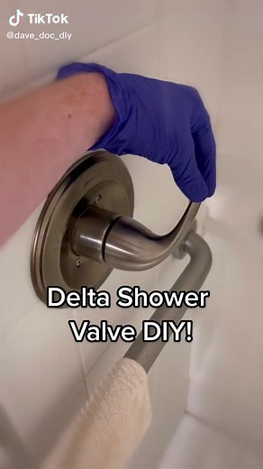 Delta Shower Valve Leaking DIY Repair! #diy #shower #plumber #plumbing #fypシ #foryou