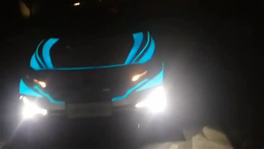 张乐 on Instagram: "When electricity meets paint, magic begins.#liquidlaser #液体激光涂料 #paint"