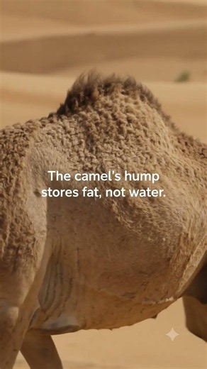 How Camels Survive Without Water in the Desert | Amazing Biology Facts 🐪