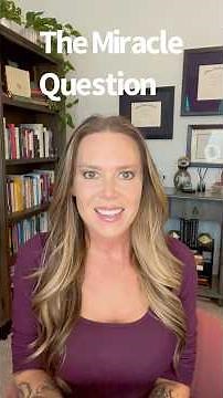Decrease depression with The Miracle Question